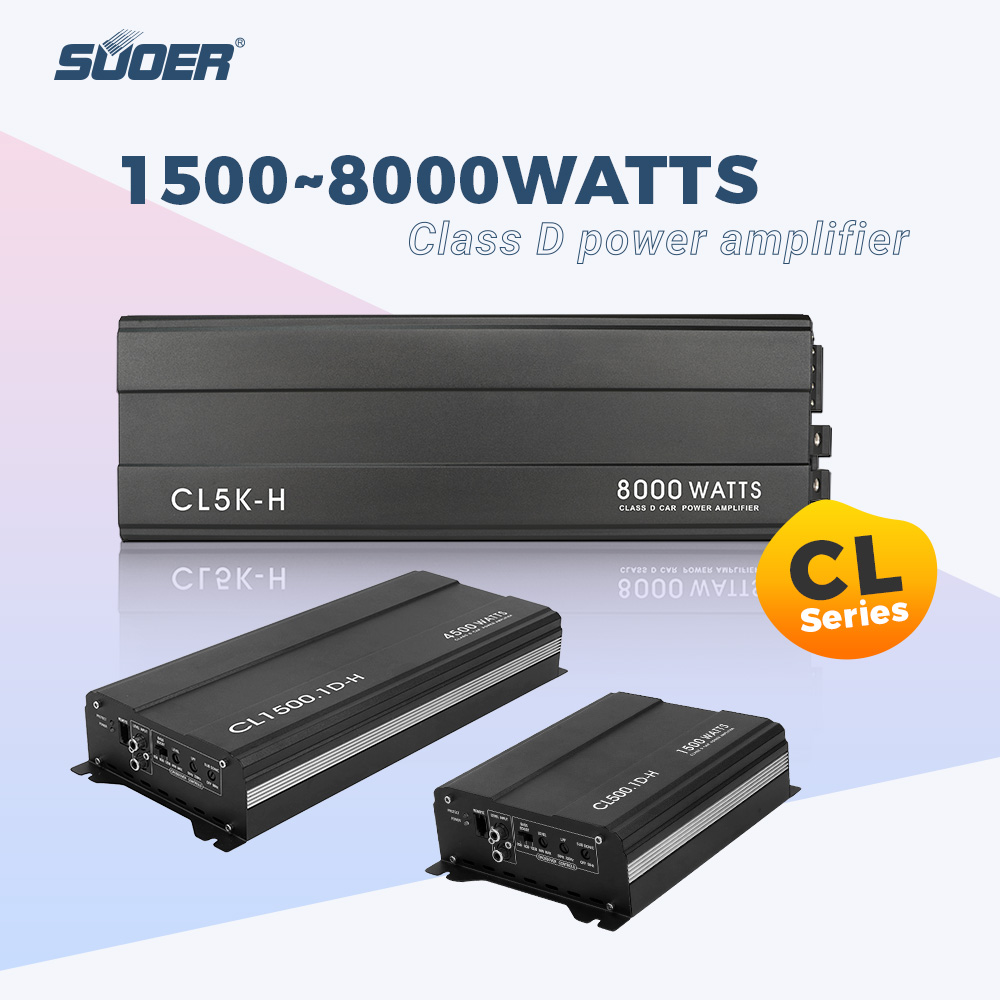 Car amplifier for USA market