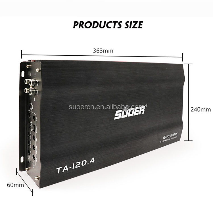 Car Amplifier 4 Channel - TA-120.4