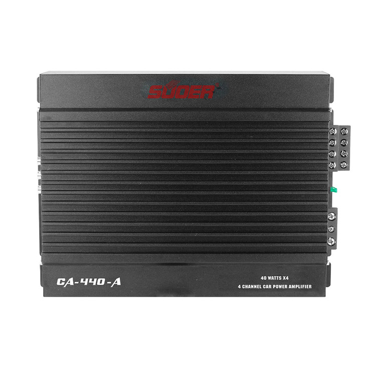 Suoer CA-440-A cheap price car amplifier 4channel audiophile transformer audio amp 12v car amplifiers