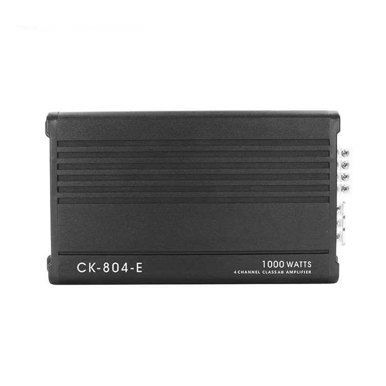 Suoer CK-80.4 12V 4 channel class ab car amplifier 1000w car amplifier amplificador car audio